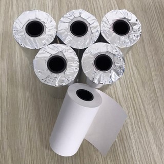 Combo 10 cuộn giấy nhiệt in bill K80 (phi 45)