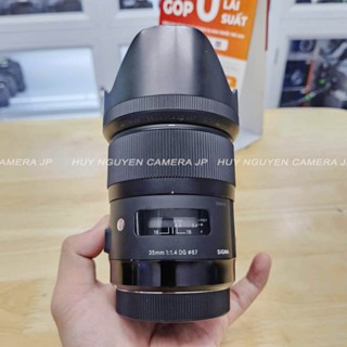 ỐNG KÍNH SIGMA 35 F1.4 ART MỚI 95-99% NGÀM CANON EF, EFS