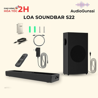 Loa Thanh SOUNDBAR S22, Loa TV Soundbar Cao Cấp Công Suất 120W Âm Thanh Sống Động, Thiết Kế Thời Thượng