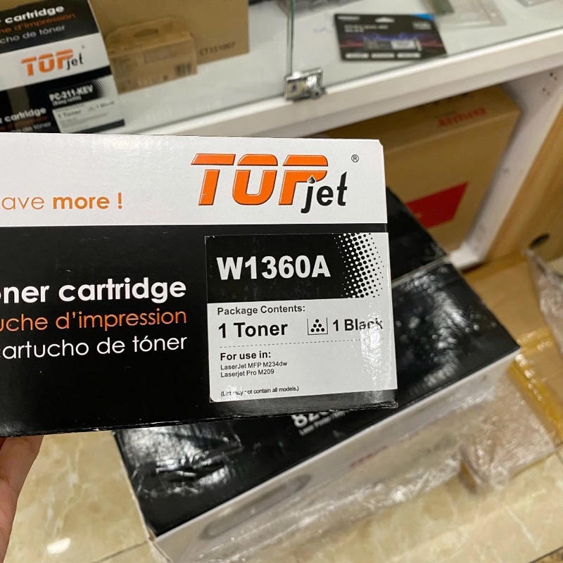 Hộp Mực 136A / W1360A Có Chip - Dùng Cho HP M211d, M211dw, M236dw, M236sdw