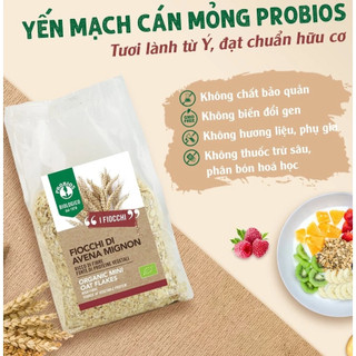 Yến Mạch hữu cơ cán mỏng PROBIOS cho bé ăn dặm