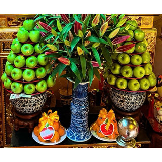 Đĩa phíp Bông Mai đỏ đủ các cỡ - Đĩa nhựa bày hoa quả, bánh kẹo dâng lễ, mâm đĩa, khay nhựa hàng chất lượng cao loại đẹp