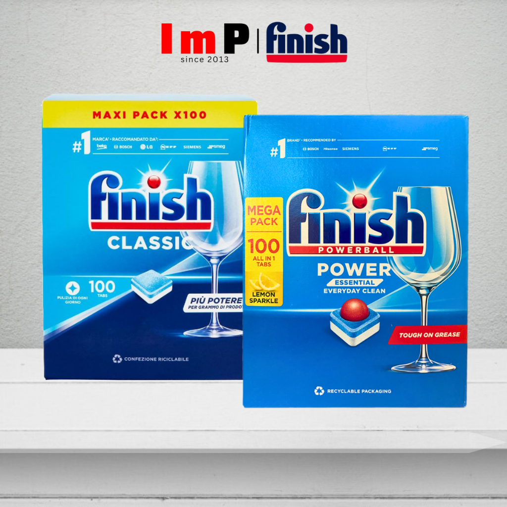 [TRỢ GIÁ THƯƠNG HIỆU] Viên rửa bát Finish Classic Essential dành cho máy rửa chén bát  - ImP