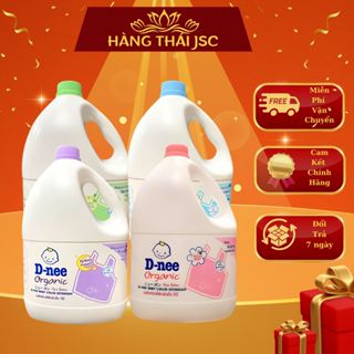 Nước Giặt Quần Áo Em Bé Dnee 3000ml Chính Hãng Đại Thịnh .,