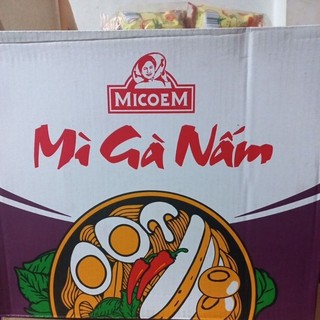 Thùng mì Gà nấm (30 gói* 70g)