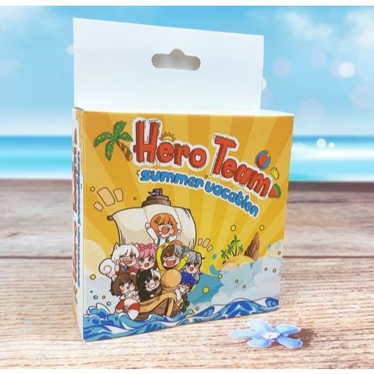 Sticker Hero Team Summer Vacation