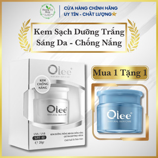 Kem Sạch Olee Dưỡng Trắng Mịn Da, Chống Nắng, Giữ Ẩm Phục Hồi Da
