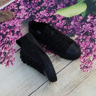 Giày Sneaker Vnss Cla Nữ Màu Full Đen