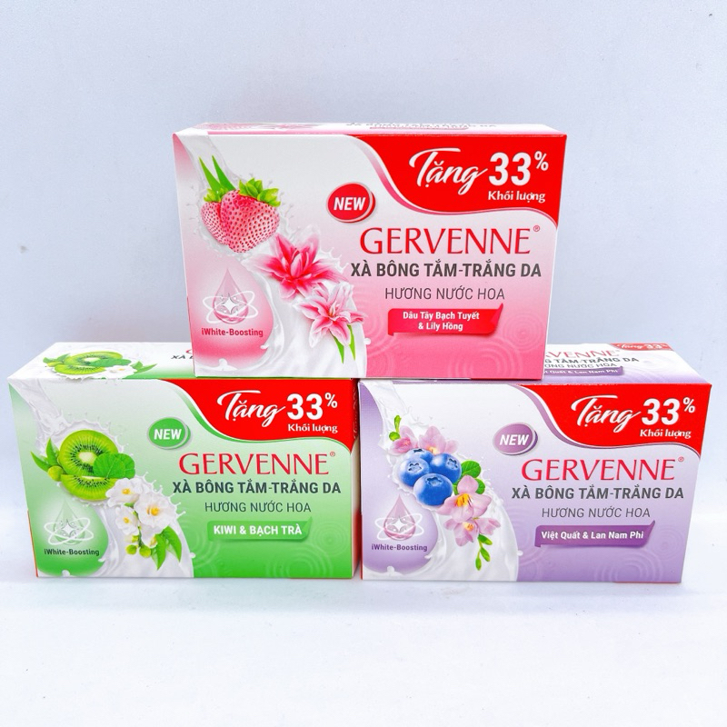 Xà bông Gervenne 120g ( tặng 33%)
