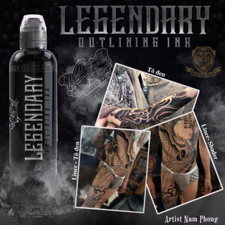 Mực xăm đen Legendary Black