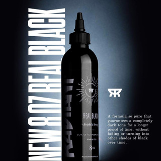Mực xăm đen Radiant Real Black