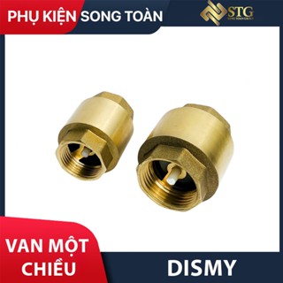 Van 1 Chiều Lò Xo Ren Đồng CP PN10 / Copper Threaded One Way Valve - Thương Hiệu Dismy