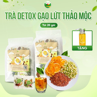  Trà gạo lứt thảo mộc detox Mộc Hương Sơn 