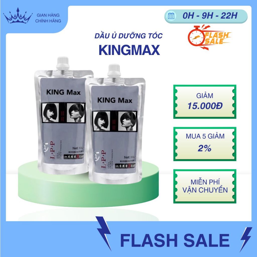 Hấp Phục Hồi Tóc KINGMAX