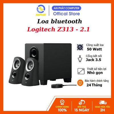 Loa logitech Z313 2.1 - Công suất 50W - Chính hãng