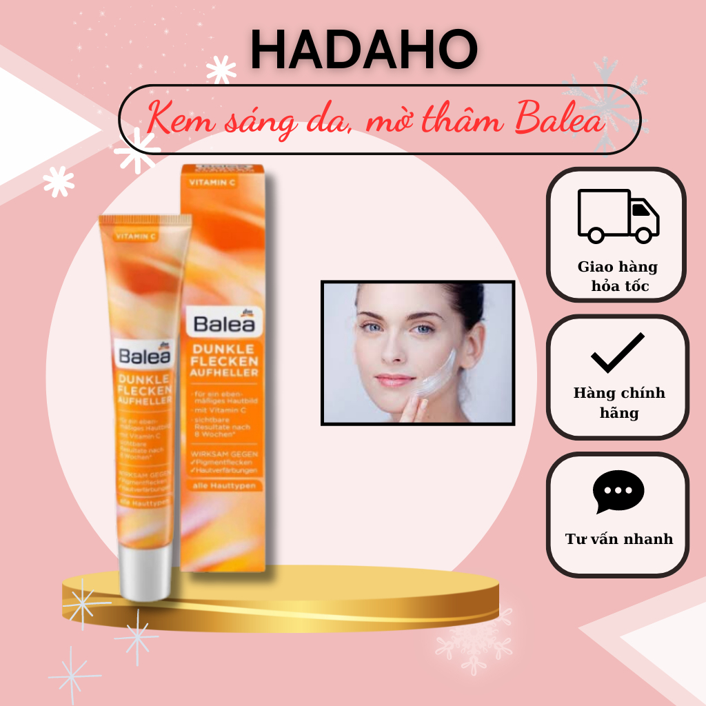 Kem sáng da, mờ thâm Balea Dunkle Flecken Aufheller 50ML