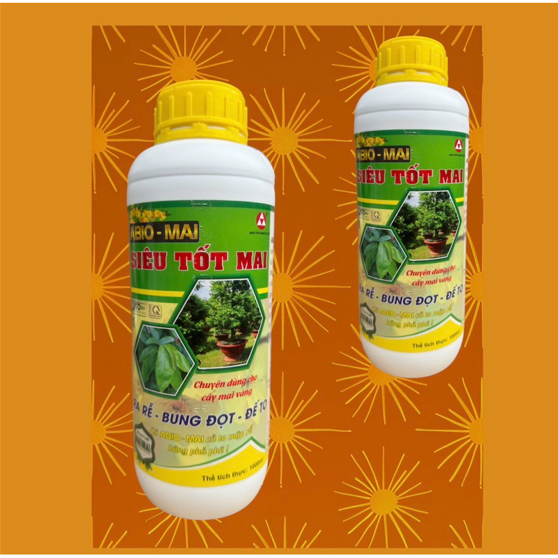 Phân Bón SIÊU TỐT MAI ( Ra Rễ, To Đế, Bung Đọt ) chai 1lít