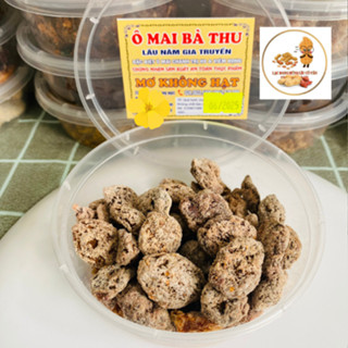 Ô mai MƠ KHÔNG HẠT, 100% chính hiệu bà Thu (hộp 160 gam), quà vặt siêu ngon, đặc sản gia truyền Hà Nội