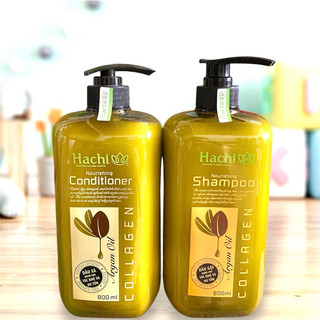 Cặp Dầu Gội-Xả HaChi 800Ml