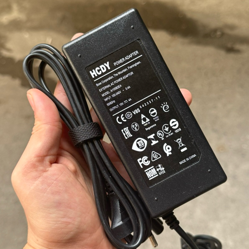 Adapter nguồn 15V 4A bóc thiết bị