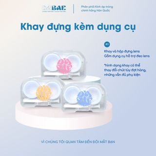 Hộp đựng lens Dabae siêu xinh Hàn Quốc - Màu sắc ngẫu nhiên
