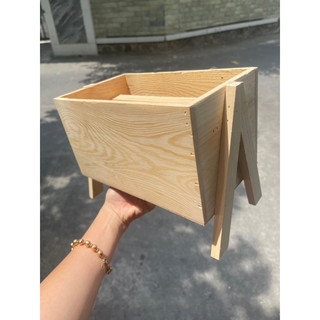 HỘP GỖ XÍCH ĐU DÙNG CẮM HOA