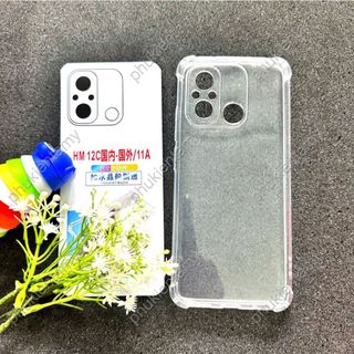 Ốp Lưng Xiaomi Redmi 12C / Poco C55 Dẻo Trong Suốt Chống Sốc Gù Bảo Vệ 4 Gốc