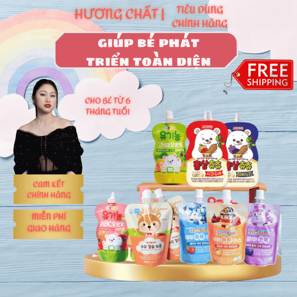 Nước Ép Rau Củ Orto Bổ Sung Chất Xơ Và Vitamin, Nước Uống Dinh Dưỡng Cho Bé Phát Triển Toàn Diện - LOTTEKIDS