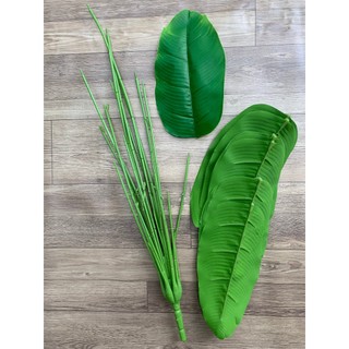 Combo 3 cây chuối 80cm, 18 lá - GL05 (chưa bao gồm chậu)