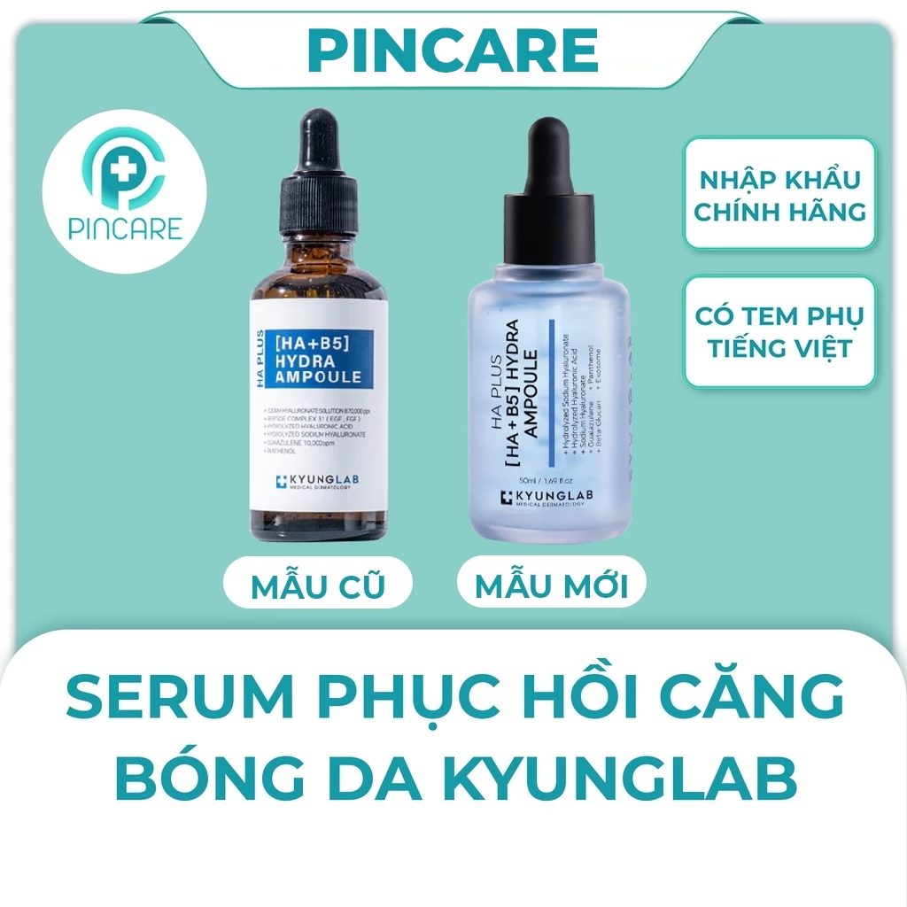 Serum phục hồi căng bóng da KYUNGLAB Ha Plus Hydra Ampoule - Hàng chính hãng-PINCARE Health & Beauty