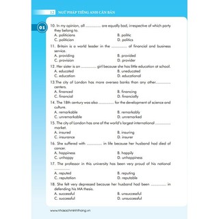 Sách - The Langmaster - Ngữ pháp tiếng Anh căn bản (Tái bản )
