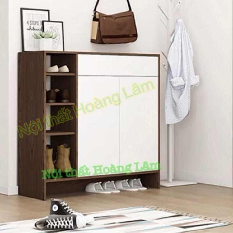 Tủ giầy gỗ công nghiệp dáng đẹp