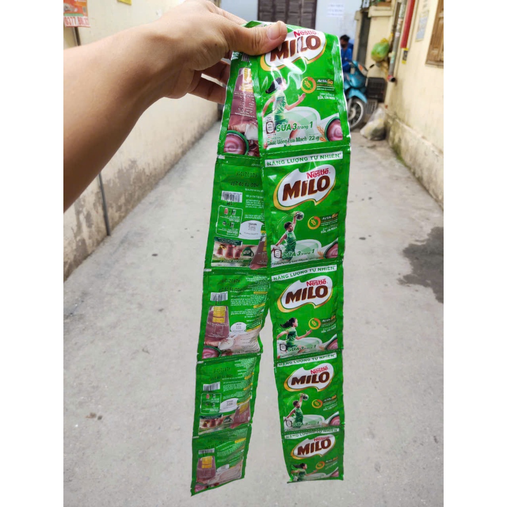 Thức uống lúa mạch milo 1 dây (10 gói x 22g)