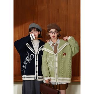  Áo len🐰🦊 Nick&Judy cho cặp đôi bạn thân Áo len Zootopia nữ khoác thu đông thịnh hành. 