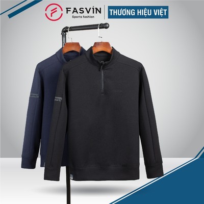 Áo Nỉ Thể Thao Nam Fasvin AC24646.HN Cổ Tàu Chất Vải Thun Cao Cấp Mềm Mại Thoải Mái.