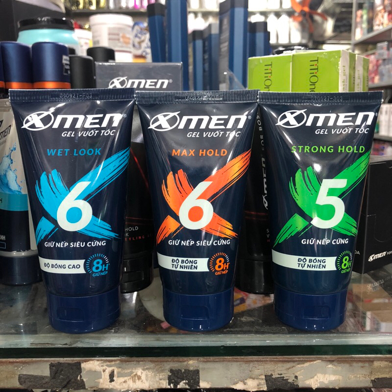 Gel vuốt tóc X-Men Super Strong Hold 150g