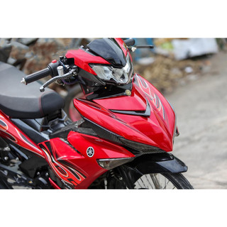 Tem rời Exciter 150 lửa đỏ đen , tem 3 lớp không phai màu