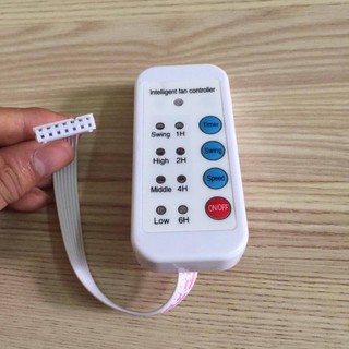 Mạch ĐK quạt TOMAX V2, phiên bản nâng cấp 2025, điều khiển đèn + túp năng, mắt hồng ngoại xa hơn