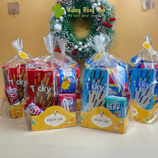 Sét Quà Bánh Kẹo Cho Bé, Gói Quà Sinh Nhật, Thôi Nôi, Tốt Nghiệp Cho Bé