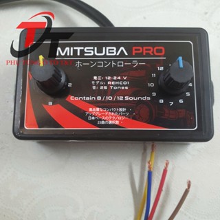Nhại còi MITSUBA PRO 25 bài. Nhại kèn dùng chung còi hơi và còi điện độ đèn chớp cực hay.