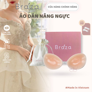 Áo Ngực Dán Nâng Ngực Tạo Khe 3cm Cài Trước Siêu Chắc Sử Dụng Nhiều Lần Cao Cấp Braza
