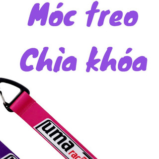 Móc khóa UMA RACING 2 màu TÍM, HỒNG