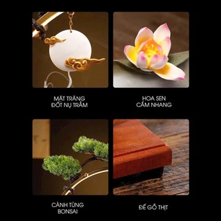Thác Nước Đèn Led Decor Cao Cấp