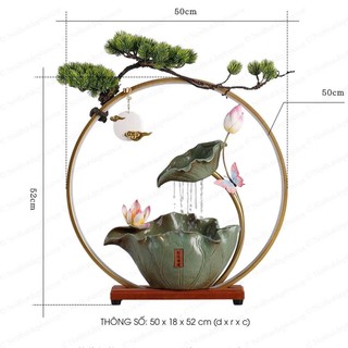 Thác Nước Đèn Led Decor Cao Cấp