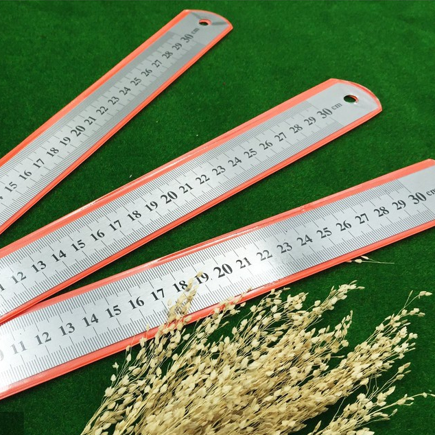 Thước sắt học sinh 15cm 20cm 30cm