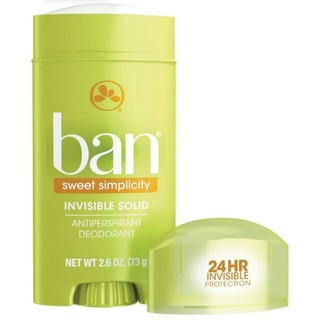 Sáp khử mùi nữ Ban Shower Fresh Invisible Solid 73g