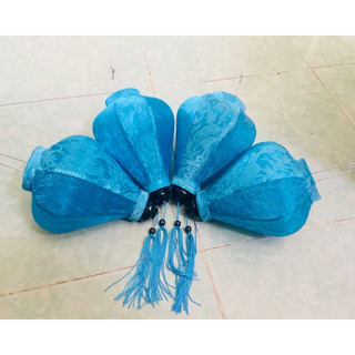 {GIÁ GỐC TẠI XƯỞNG} Combo 10 đèn lồng Hội An vải lụa size 20 cm đủ màu