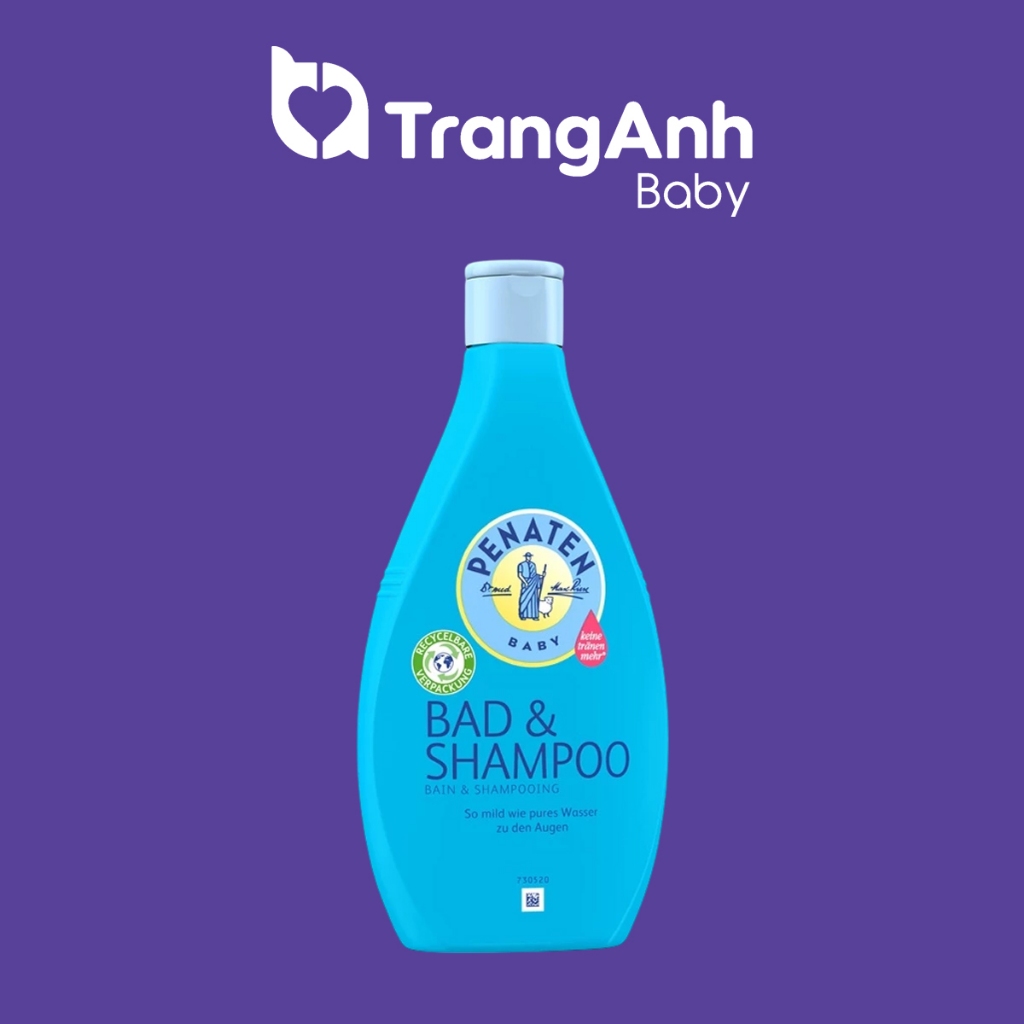 Sữa tắm gội Penaten Đức 400ml chống cảm, rôm sảy cho bé
