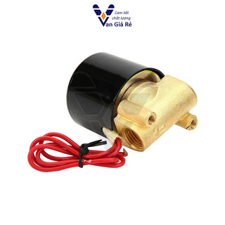 Coil đồng, hàng chuẩn | Van điện từ UD8 phi 13mm coil nhập xịn, dùng cho nước, khí nén, hơi, dầu 12V 24V 220V, 2w tròn