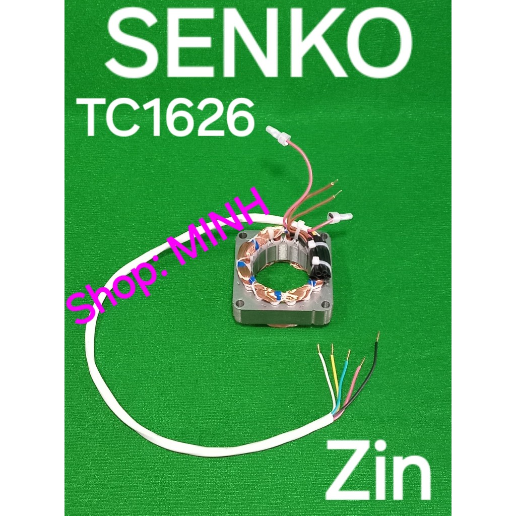 LỐC quạt Senko TC1626 zin – cuồn điện B4-46, phe 20, sa, stator, stato quạt treo 2 dây B4 Senko